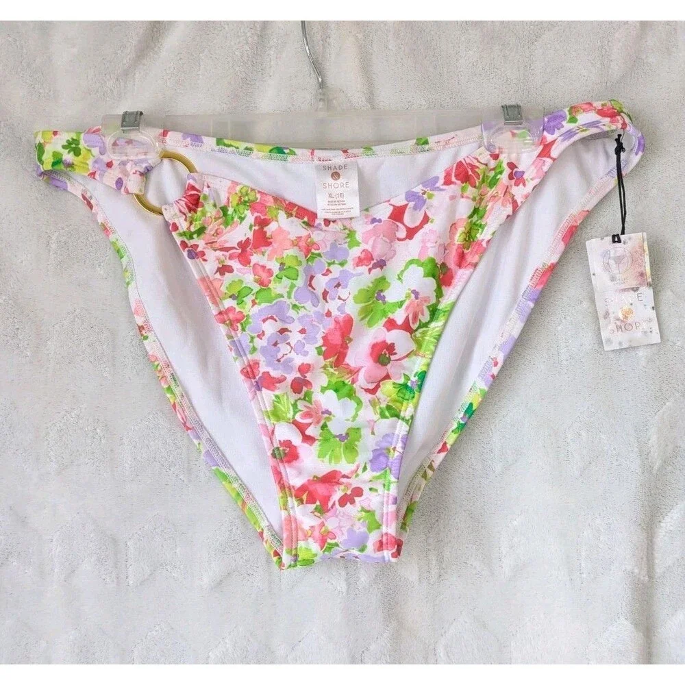 NEW Women's Shade & Shore Bikini Bottom - Size XLarge (16)